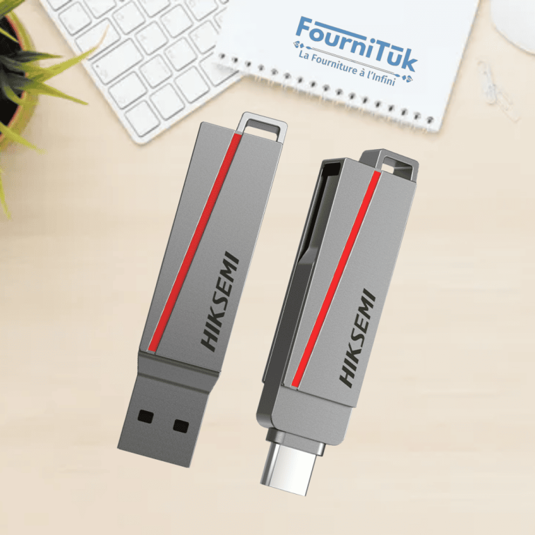 Clé USB Hiksemi E307C 32Go | USB 3.2 Double Connectique Type-C & USB-A