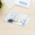 Desk Organizer Transparent Plastic – Ark 2041