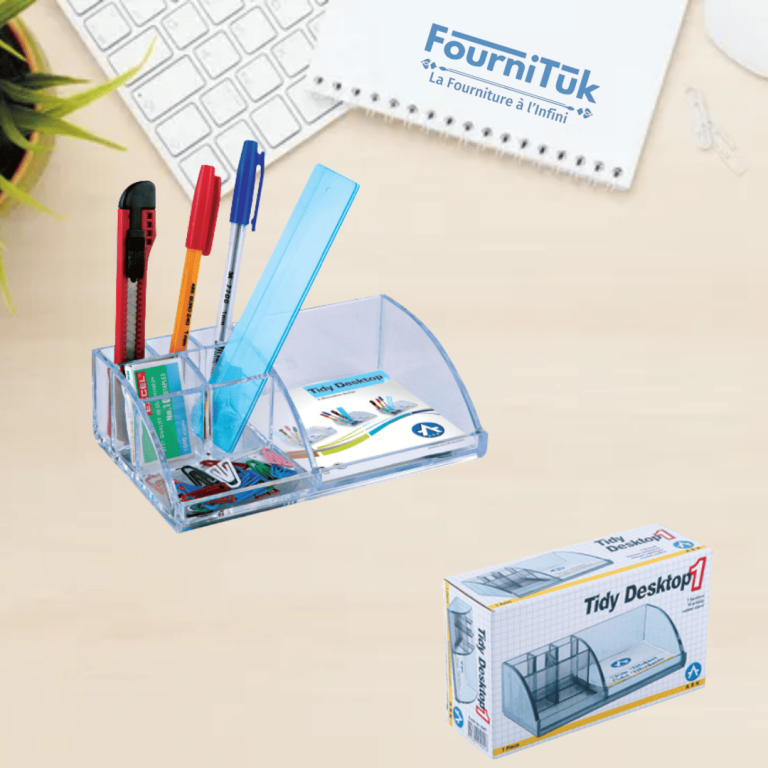 Desk Organizer Transparent Plastic – Ark 2041