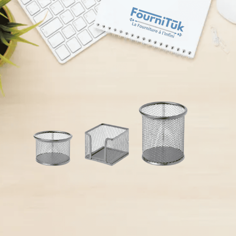 Ensemble de Bureau en Métal Gris – CROWN 840G