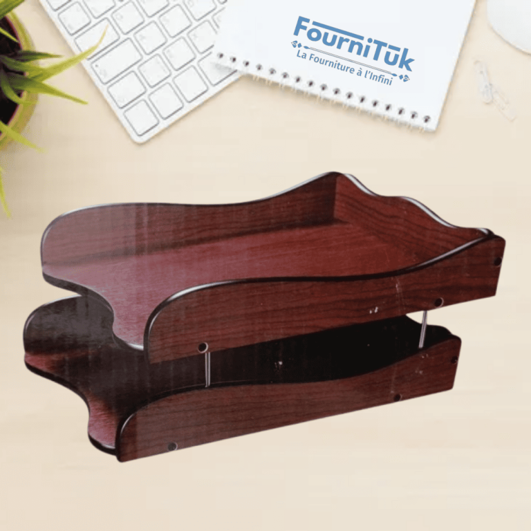 Panier à Courrier Double en Bois – HUIXING WOODEN PRODUCTS