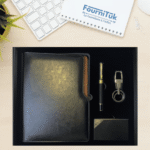 Coffret VIP 0205 || Agenda / Notebook Premium 16×22 cm avec Accessoires