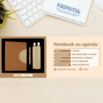 COFFRET VIP1009 Écologie || Agenda Premium 16×22 cm avec Thermos & Stylo