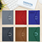 Agenda Journalier 2026 – Format 165×235 mm || Couverture Rigide Aimantée en Similicuir