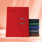 Agenda Journalier 2026 – Format 165×235 mm || Couverture Rigide Aimantée en Similicuir