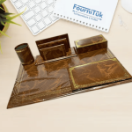 Idée Cadeau : Ensemble de Bureau 5 Pièces Artisanales