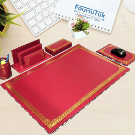 Idée Cadeau : Ensemble de Bureau 5 Pièces Artisanales