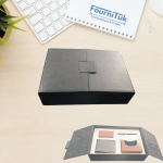 Coffret Cadeau Professionnel – Porte-billets, Support Téléphone, Stylo & Porte-cartes