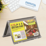 Card Stand 100 x 180 mm K-775 || Porte-Nom en Plastique Petit Modèle