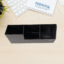 Organisateur de Bureau Deli – Porte-Stylos Multi Compartiments Noir