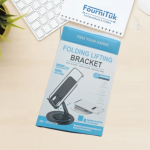 Support Téléphone & Tablette Ashiro – Pliant, Réglable et Rotatif 360°