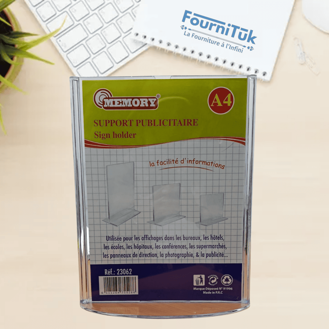 Support Publicitaire A4 – MEMORY || Présentoir A4 Memory