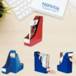 Porte-Documents / Porte-Revues Extra Large LEITZ – Format A4 – Stable avec Passe-Doigt & Porte-Étiquettes