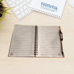 Carnet de Notes Écologique WE-069 avec Stylo – Motif Carte du Maroc