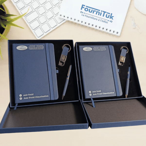 Coffret Notebook & Accessoires Premium – Personnalisable | Cadeau d’Entreprise