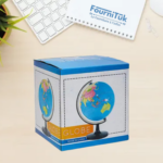 Globe Terrestre de Bureau 14,2 cm – Rotation 360° – Petit Modèle