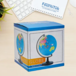 Globe Terrestre de Bureau 18,2 cm – Rotation 360° – Modèle Moyen