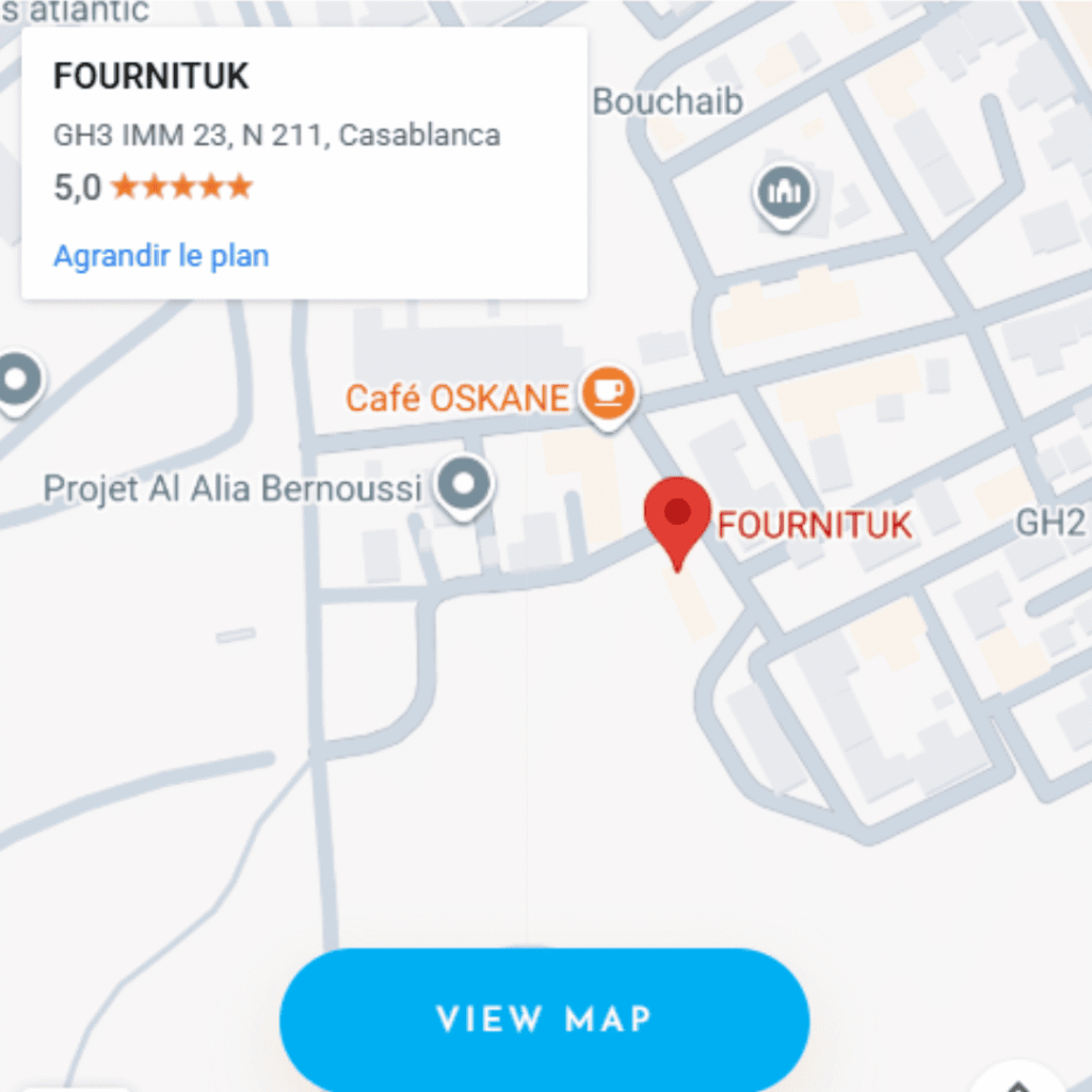 Fournituk on Maps
