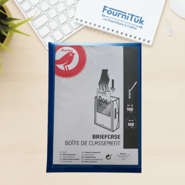 Boîte Archive A4 – Dos 100 mm – Polypropylène – Coloris Assortis