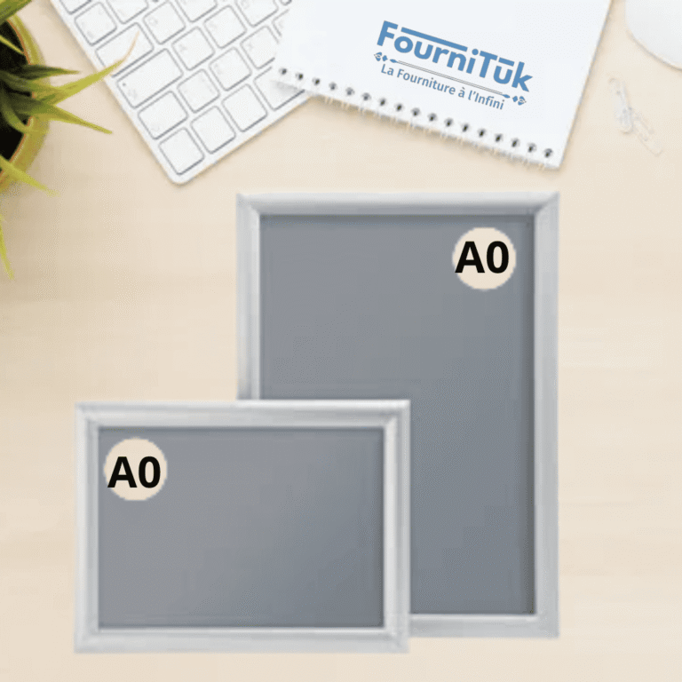 Cadre Clic-Clac A0 – Profil 25 mm en Aluminium – Affichage Mural Professionnel