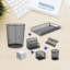 Ensemble de Bureau 7 Pcs avec Poubelle