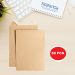 Paquet de 50 Enveloppes Kraft Porte A5