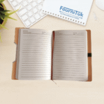 Carnet Note Book A5 Premium Couverture Rigide avec Porte-Stylo