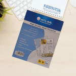 Paquet de 100 Pochettes Perforées ATLAS A4 – 80 Microns Transparentes Ultra Résistantes