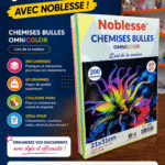 Paquet 200 Chemises Bulles Omnicolor A4 – 60g