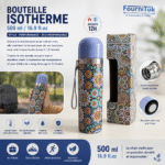 Bouteille isotherme élégante et écologique