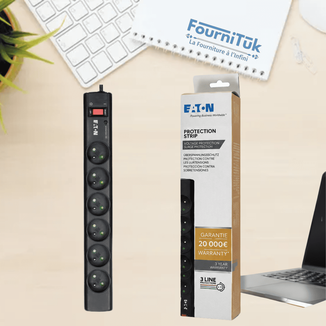 Multiprise Parafoudre EATON 6 Prises