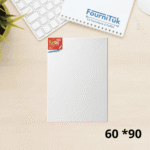 Tableau de Dessin Blanc 60x90 cm – Toile Canvas Haute Qualité 380 g/m² pour Peinture et Art
