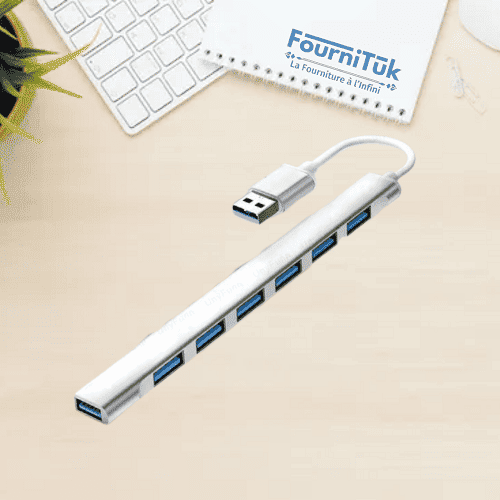 Adaptateur USB vers 7 Ports USB