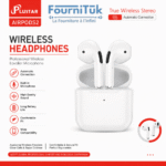 Écouteurs Bluetooth PlusTar AirPods 2 – True Wireless Stereo avec Boîtier de Charge