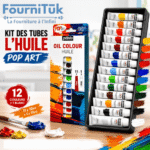 Kit Peinture à l'Huile Pop Art