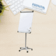 Tableau de Conférence Magnétique Blanc 70 x 100 cm avec Roulettes – Chevalet Paperboard Mobile avec Accessoires
