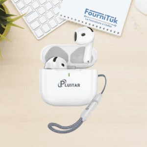 Écouteurs Bluetooth PlusTar Air 8 – Casque Sans Fil HiFi Bluetooth 5.5 avec Boîtier de Charge