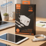 Chargeur Rapide 18W USB QC 3.0 avec Câble USB vers Type-C