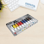 Kit Peinture à l'Huile Fine XL Pébéo – 10 Tubes de 20 ml + 1 Pinceau Offert