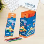 12 Crayons de couleurs Long - Y-Plus