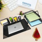 Pack 6 Pcs Métal + Drapeau Marocain + Tapis de Bureau