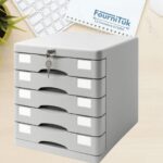 Tiroir de Bureau à 5 Etg avec Serrure